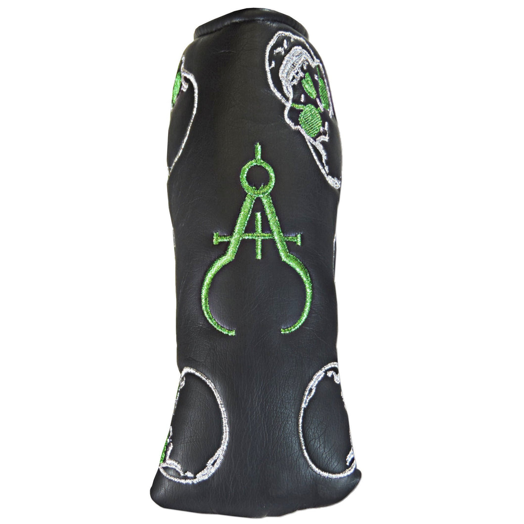 Green Skull Headcover